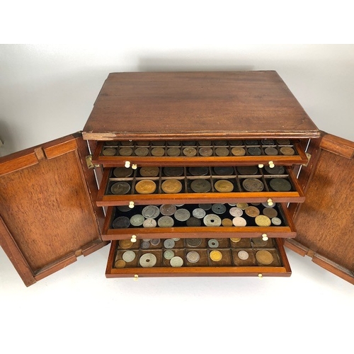 120 - Antique collectable coins, collection of  Bronze, Copper, and Silver British and colonial coins hous... 