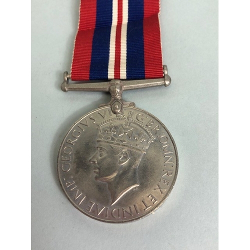 141 - Militaria interest, WW2 British Defence Medal X2, British 1939-45 medal X 2, British Africa star, an... 