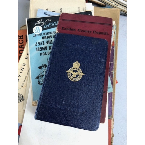 147 - Military and Home Front Ephemera, to include Home Guard, ARP, Civil Defence  RAF Booklets, Instructi... 