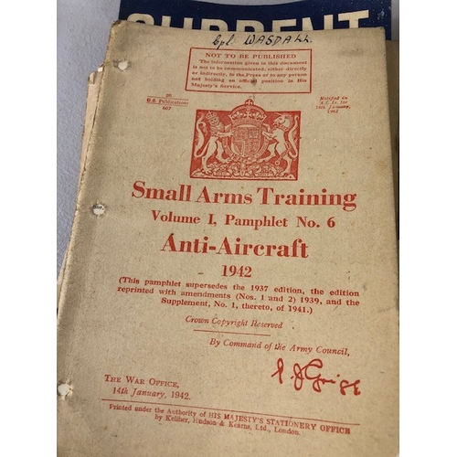 147 - Military and Home Front Ephemera, to include Home Guard, ARP, Civil Defence  RAF Booklets, Instructi... 