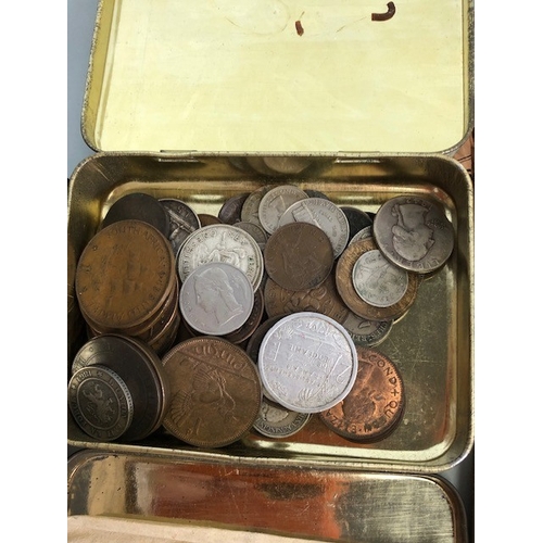 219 - Antique and collectable Coins, quantity of pre decimalisation 19th and 20th century British and fore... 