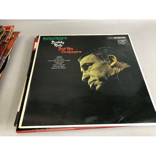 235 - Vintage Vinyl Records, Jazz, Pop, Rock from 60s, 70s 80s Artists include, Gene Krupa, Buddy Rich, El... 