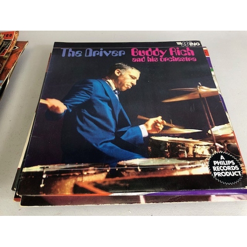 235 - Vintage Vinyl Records, Jazz, Pop, Rock from 60s, 70s 80s Artists include, Gene Krupa, Buddy Rich, El... 