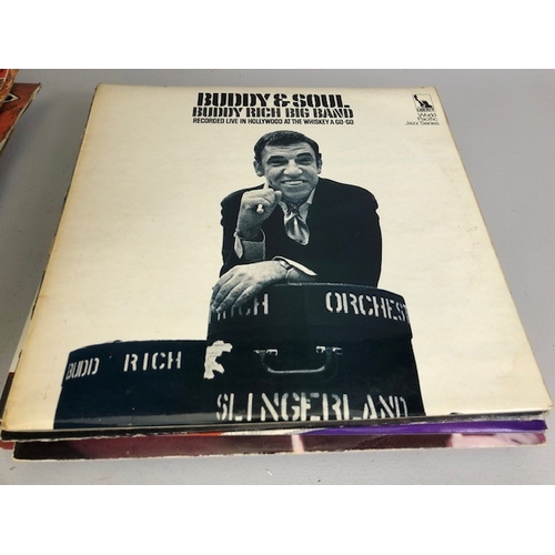 235 - Vintage Vinyl Records, Jazz, Pop, Rock from 60s, 70s 80s Artists include, Gene Krupa, Buddy Rich, El... 