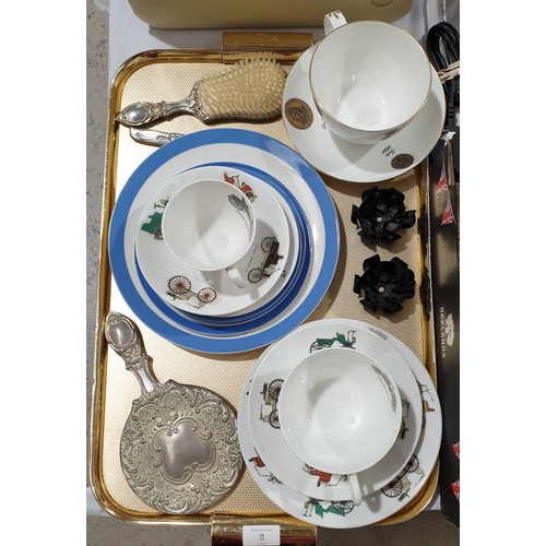 8 - Cornish Ware and assorted. No in house shipping. Please arrange collection or a shipper.