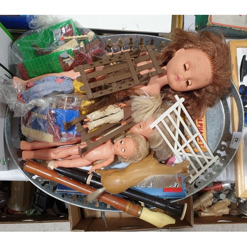 42 - Vintage dolls and other toys.