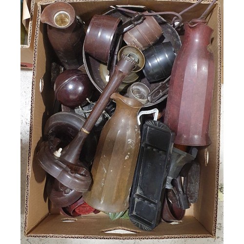 46 - A box of Bakelite.