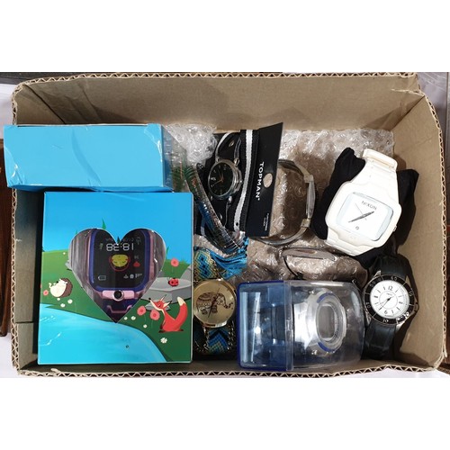 28 - A selection of wrist watches.