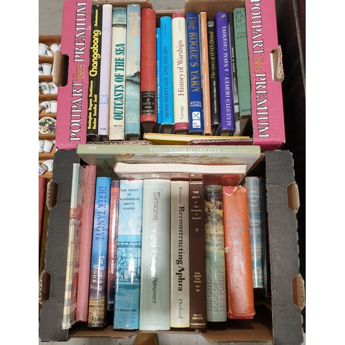 34 - Two boxes of books.  No in house shipping. Please arrange your own collection or packing and shippin... 