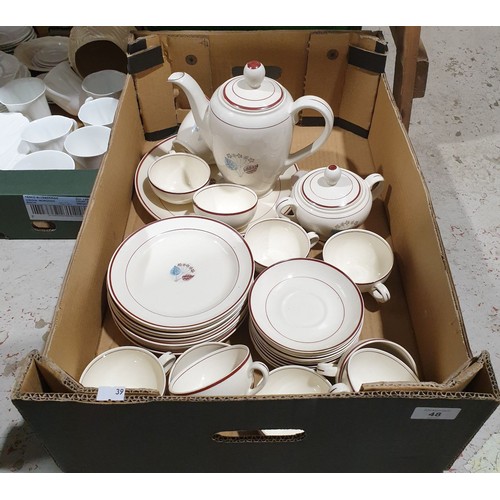 48 - A retro coffee service. No shipping. Arrange collection or your own shipper please.