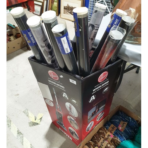 191 - Nine new in packet gaming mats. No shipping. Arrange collection or your own packer and shipper pleas... 