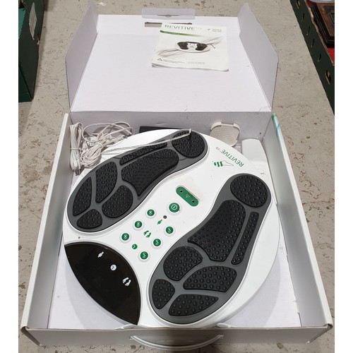 57 - A Revitive circulation booster footpad. No Shipping. Arrange collection or your own packer and shipp... 