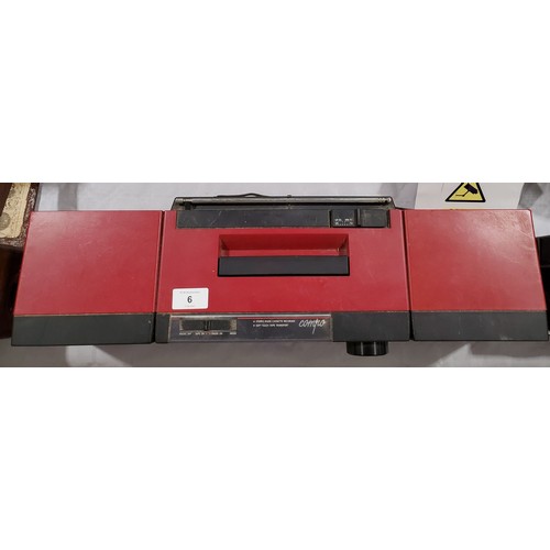 6 - A vintage Philips D8254 boom box. No Shipping. Arrange collection or your own packer and shipper, pl... 