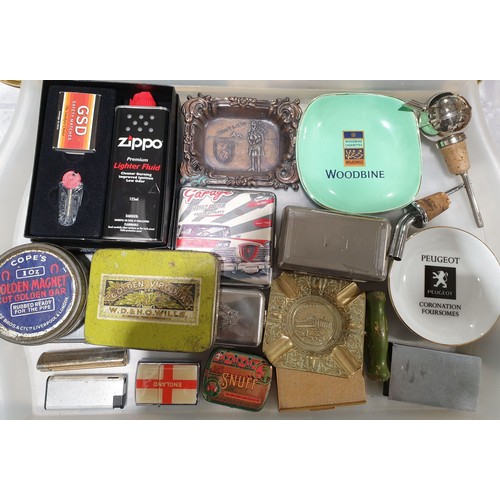 48 - A selection of smoking related items. UK shipping £14.