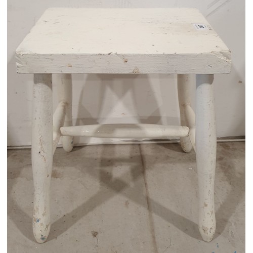 247 - An antique stool, height 14.25