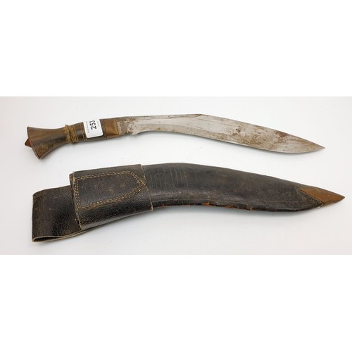 253 - A Kukri knife, length 15.75