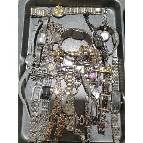 80 - A selection of ladies wrist watches. UK shipping £14.