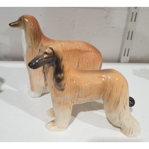 223 - A Beswick model of an Afghan hound height 5.5