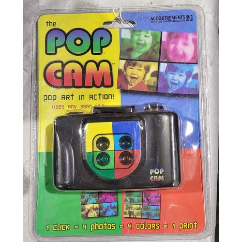 172 - A new in packet Pop Cam camera. UK shipping £14.