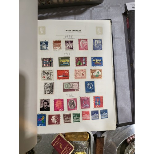 339 - An extensive German stamp collection in an album. UK shipping £14.