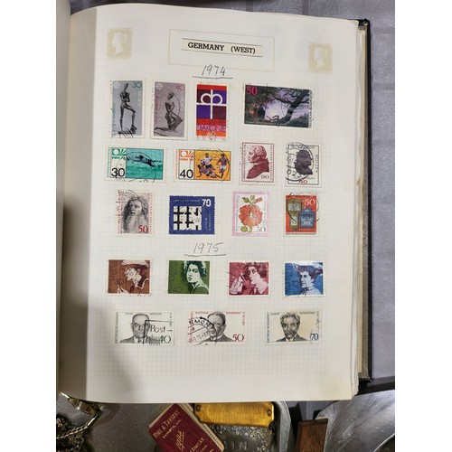 339 - An extensive German stamp collection in an album. UK shipping £14.