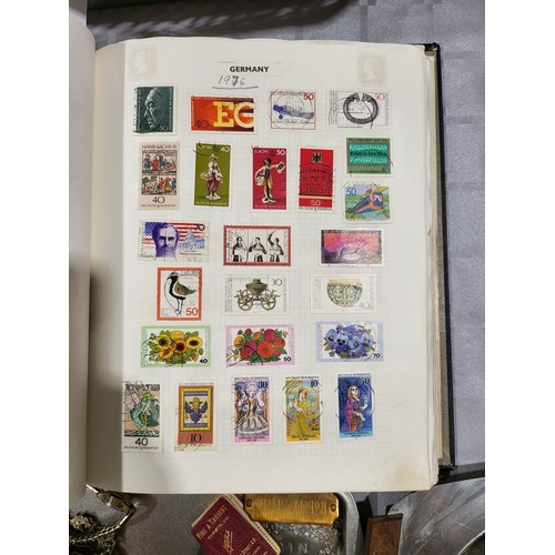 339 - An extensive German stamp collection in an album. UK shipping £14.