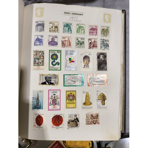 339 - An extensive German stamp collection in an album. UK shipping £14.