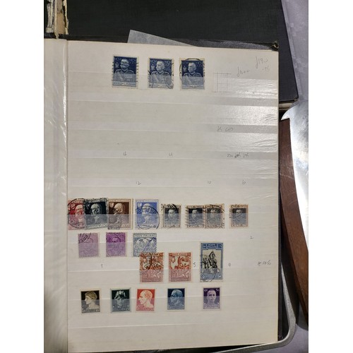 337 - An Italian stamp album containing rare stamps. UK shipping £14.