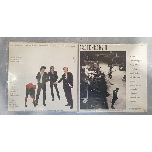 14 - Two Pretenders LPs 