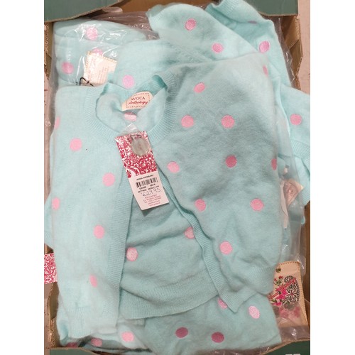 49 - A box of new Avoca cardigans. UK shipping £14.