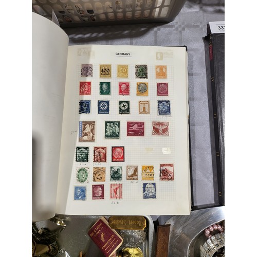 88 - An extensive German stamp collection in an album. UK shipping £14.