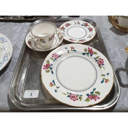 3 - Four pieces of Wedgewood 