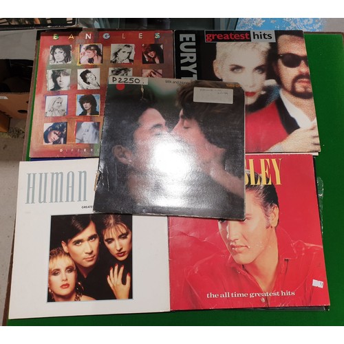 161 - Nine vinyl LPs including Everything but the Girl, Talk Talk and China Crisis. UK shipping £14.