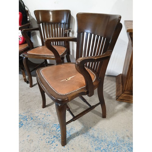 243 - A pair of vintage arm chairs. No shipping. Arrange collection or your own packer and shipper, please... 