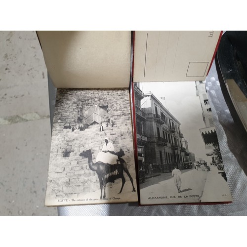 32 - Two antique postcard sets of Cairo and Alexandria. UK shipping £14.