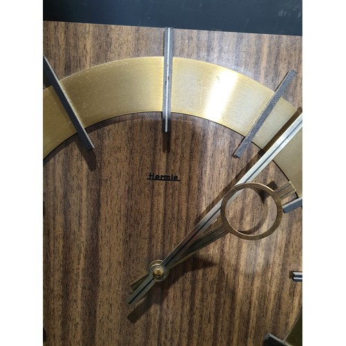 53 - A retro weight driven wall clock. UK shipping £14.