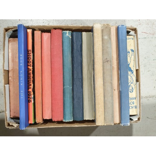 111 - Two boxes of vintage books. No shipping.  Arrange collection or your own packer and shipper, please.