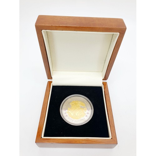 297 - Silver and other proof coins including 2010 1oz silver Britannia. UK shipping £14.