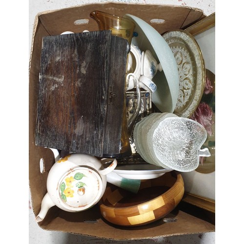 33 - A box including cased flatware. No shipping. Arrange collection or your own packer and shipper, plea... 