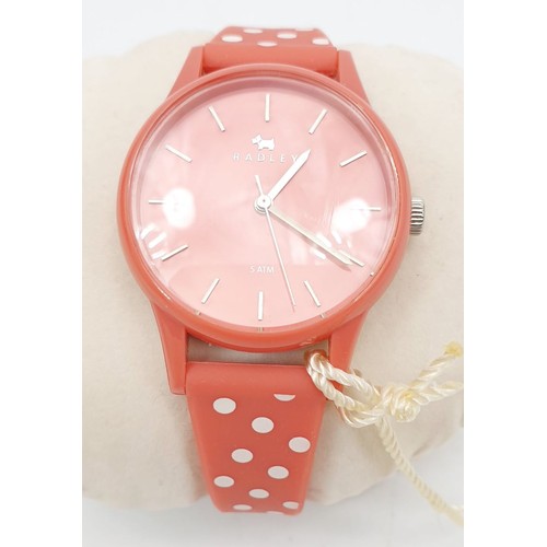 340 - A boxed ladies Radley quartz wrist watch, working order. UK shipping £14.