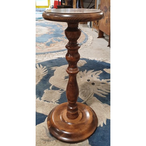 273 - A wooden plant stand, height 23.5