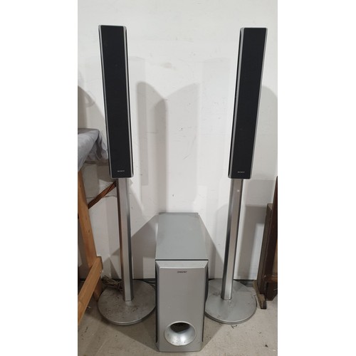 285 - A Sony speaker system. No Shipping. Arrange collection or your own packer and shipper, please.