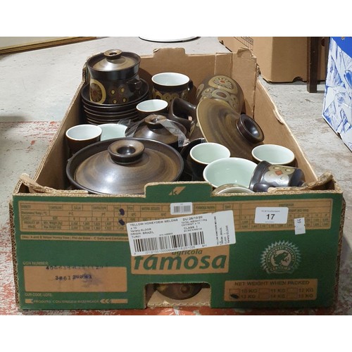 17 - A box of Denby 