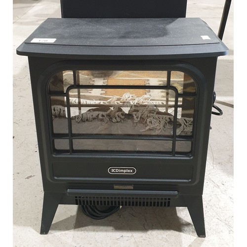 170 - A Dimplex stove heater. No shipping. Arrange collection or your own packer and shipper, please.