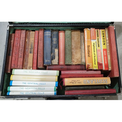 187 - A box of vintage books including Wainwright. No shipping. Arrange collection or your own packer and ... 