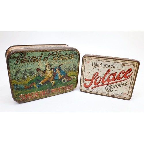 250 - A Cope Bros & Co Ltd Bond of Union Smoking Mixture tin, length 5