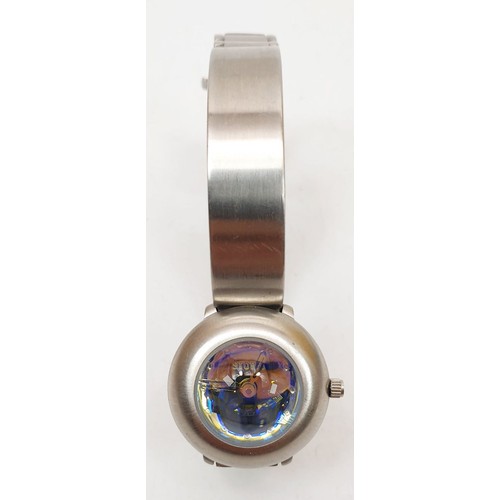 335 - A ladies Storm stainless steel quartz wrist watch. UK shipping £14.