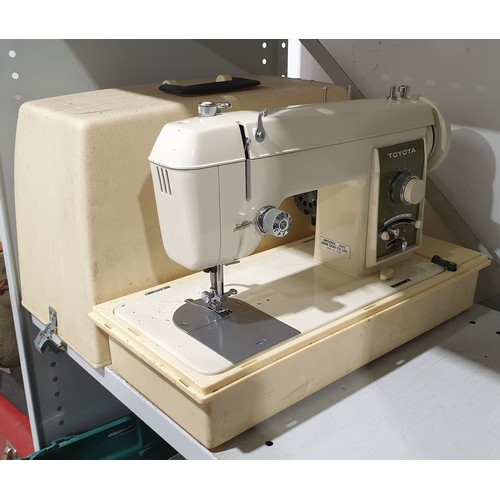 484 - A Toyota sewing machine. No shipping. Arrange collection or your own packer and shipper, please.