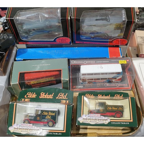 508 - A tray of boxed toy vehicles. UK shipping £14.