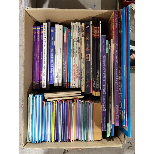 166 - A box of children's books including Ladybird. No shipping. Arrange collection or your own packer and... 